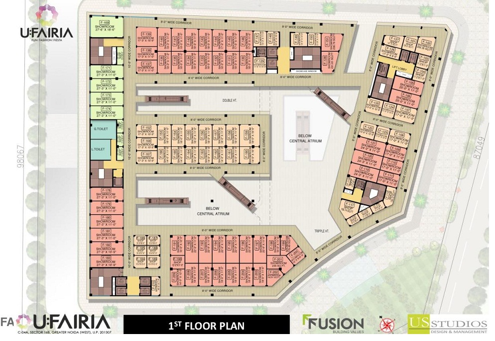 Ufairia first floor plan