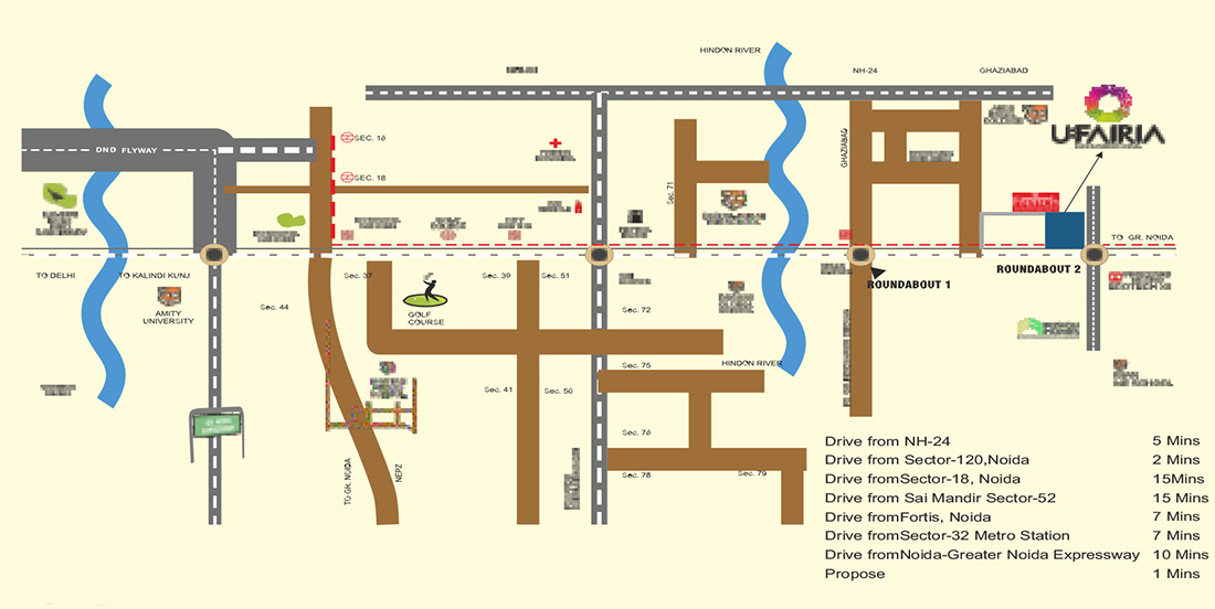 Ufairia location advantages